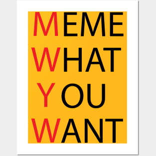 MWYW Simple Vertical Posters and Art